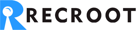 Recroot Logo of the footer