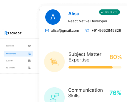 Subject Matter Expertise on Recroot Icon