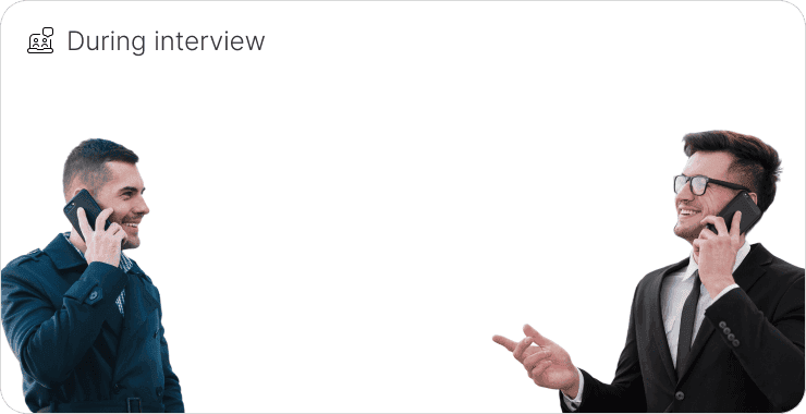 before interview